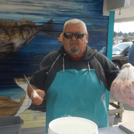 a man sitting at a table